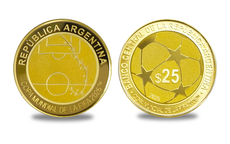 BCRA - Moneda Conmemorativa 40 años de Democracia