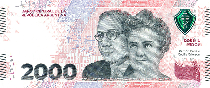 BCRA billete de 2000 