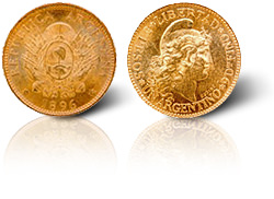 BCRA - Moneda Conmemorativa 40 años de Democracia