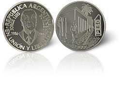 BCRA - Moneda Conmemorativa 40 años de Democracia