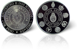 BCRA - Commemorative Coin 40 years of Democracy