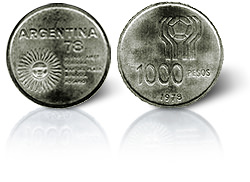 BCRA - Moneda Conmemorativa 40 años de Democracia