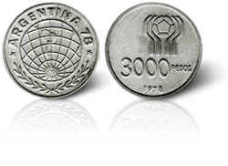 BCRA - Moneda Conmemorativa 40 años de Democracia