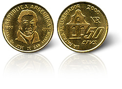 BCRA - Moneda Conmemorativa 40 años de Democracia