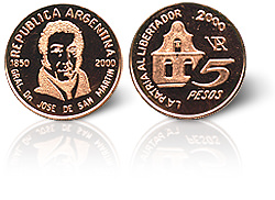 BCRA - Moneda Conmemorativa 40 años de Democracia