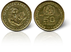 BCRA - Moneda Conmemorativa 40 años de Democracia