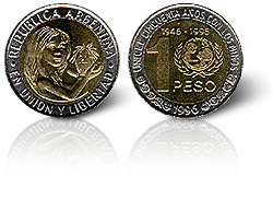 BCRA - Moneda Conmemorativa 40 años de Democracia