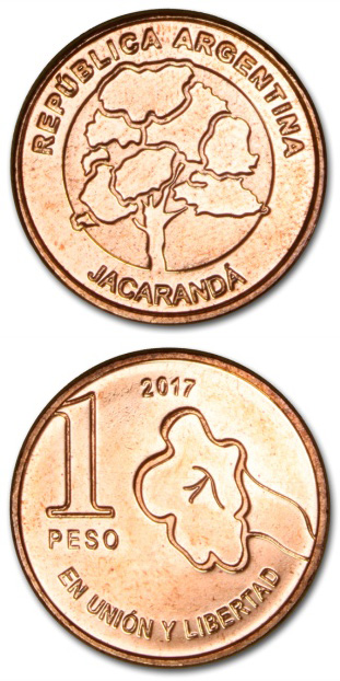 moneda 1 peso 06 2017 aec