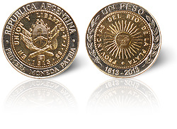 moneda 1 peso 08 2013 cuni