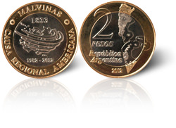 BCRA - Moneda Conmemorativa 40 años de Democracia