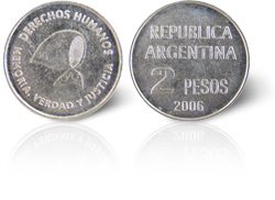 BCRA - Moneda Conmemorativa 40 años de Democracia