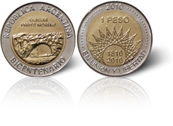 BCRA - Moneda Conmemorativa 40 años de Democracia