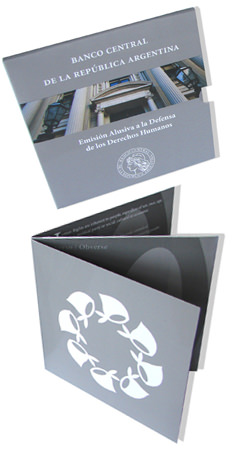 BCRA - Moneda Conmemorativa 40 años de Democracia