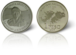 BCRA - Moneda Conmemorativa 40 años de Democracia