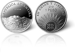 BCRA - Moneda Conmemorativa 40 años de Democracia