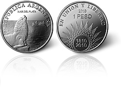 BCRA - Moneda Conmemorativa 40 años de Democracia