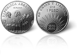 BCRA - Moneda Conmemorativa 40 años de Democracia