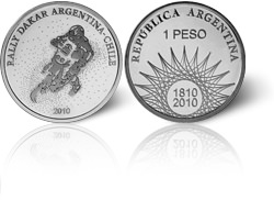BCRA - Moneda Conmemorativa 40 años de Democracia